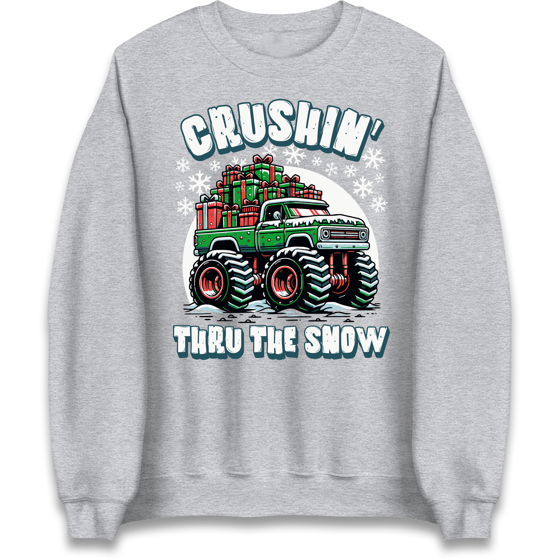 Crushin Thru The Snow Sweatshirt