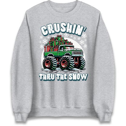 Crushin Thru The Snow Sweatshirt
