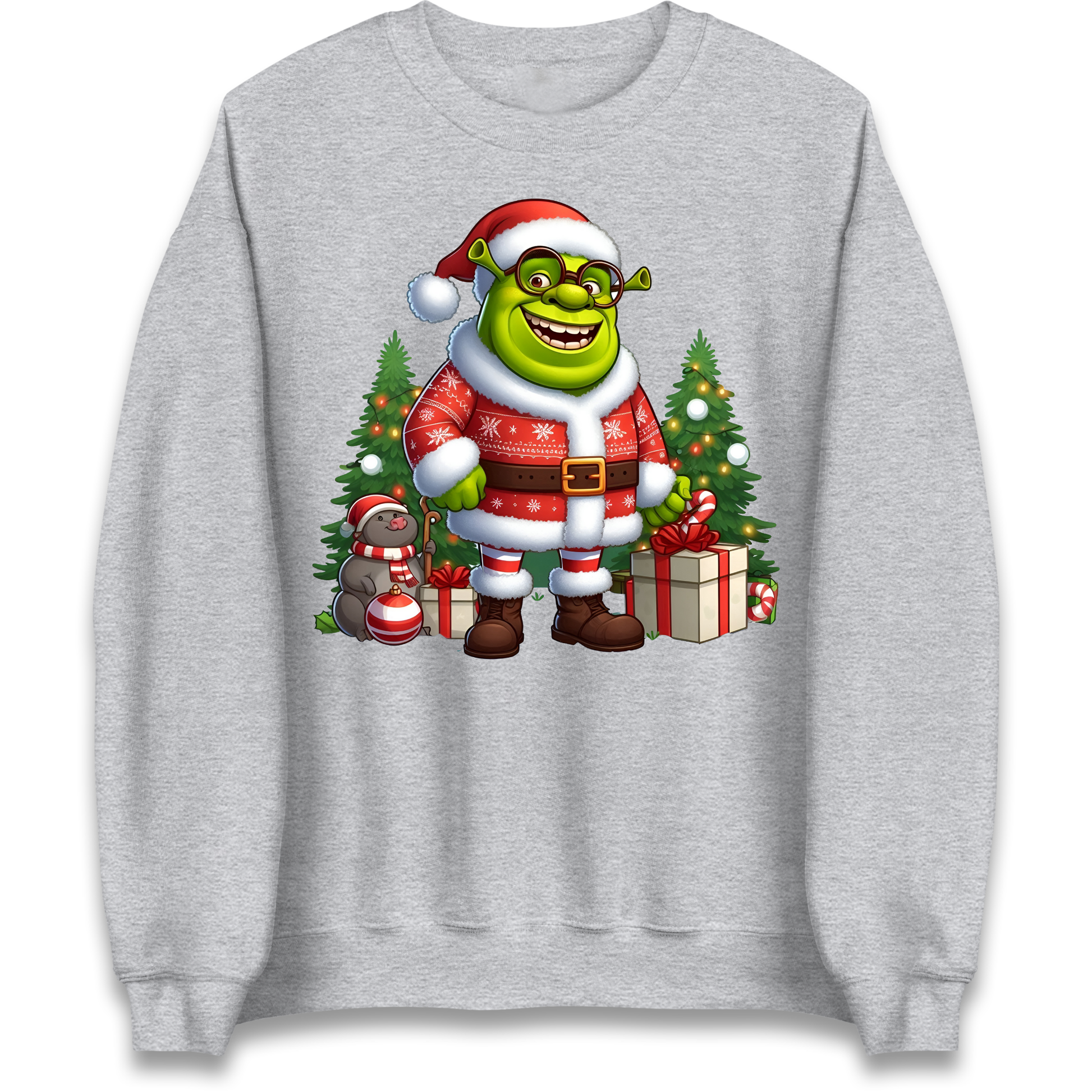 Shrek Santa Claus Presents Sweatshirt