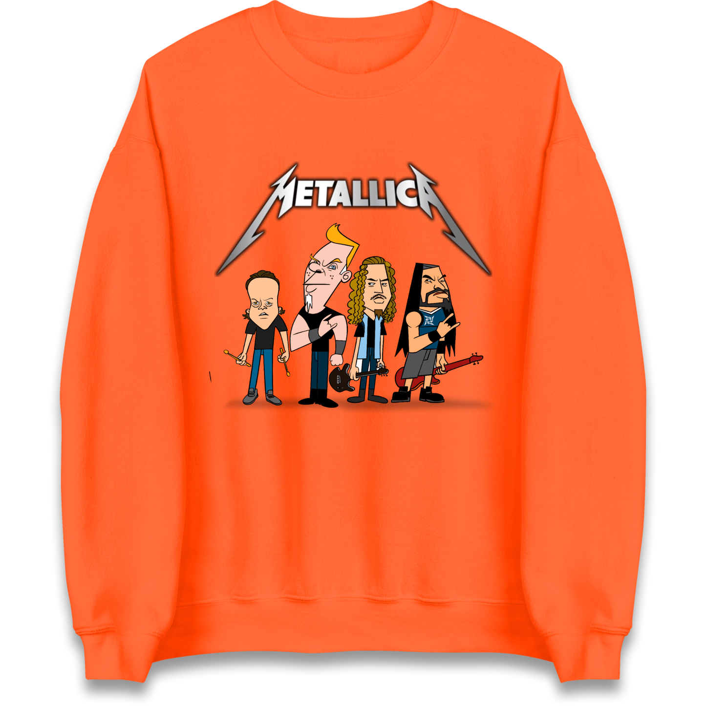 Metallica Cartoon Sweatshirt