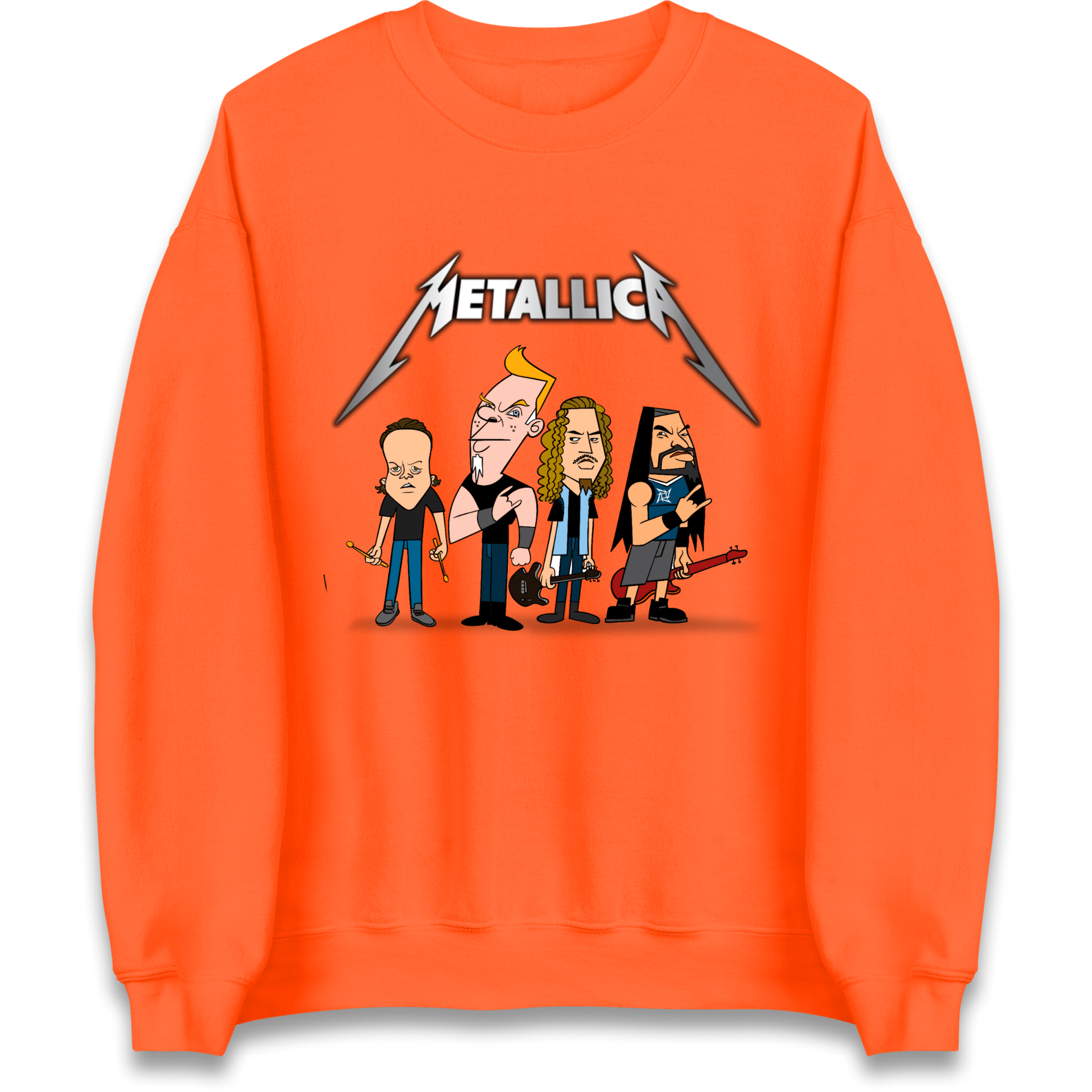 Metallica Cartoon Sweatshirt