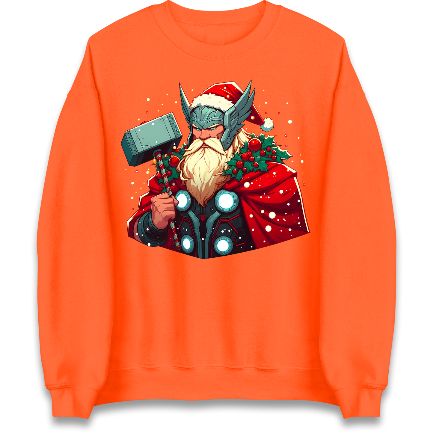 Viking Thor Santa Sweatshirt