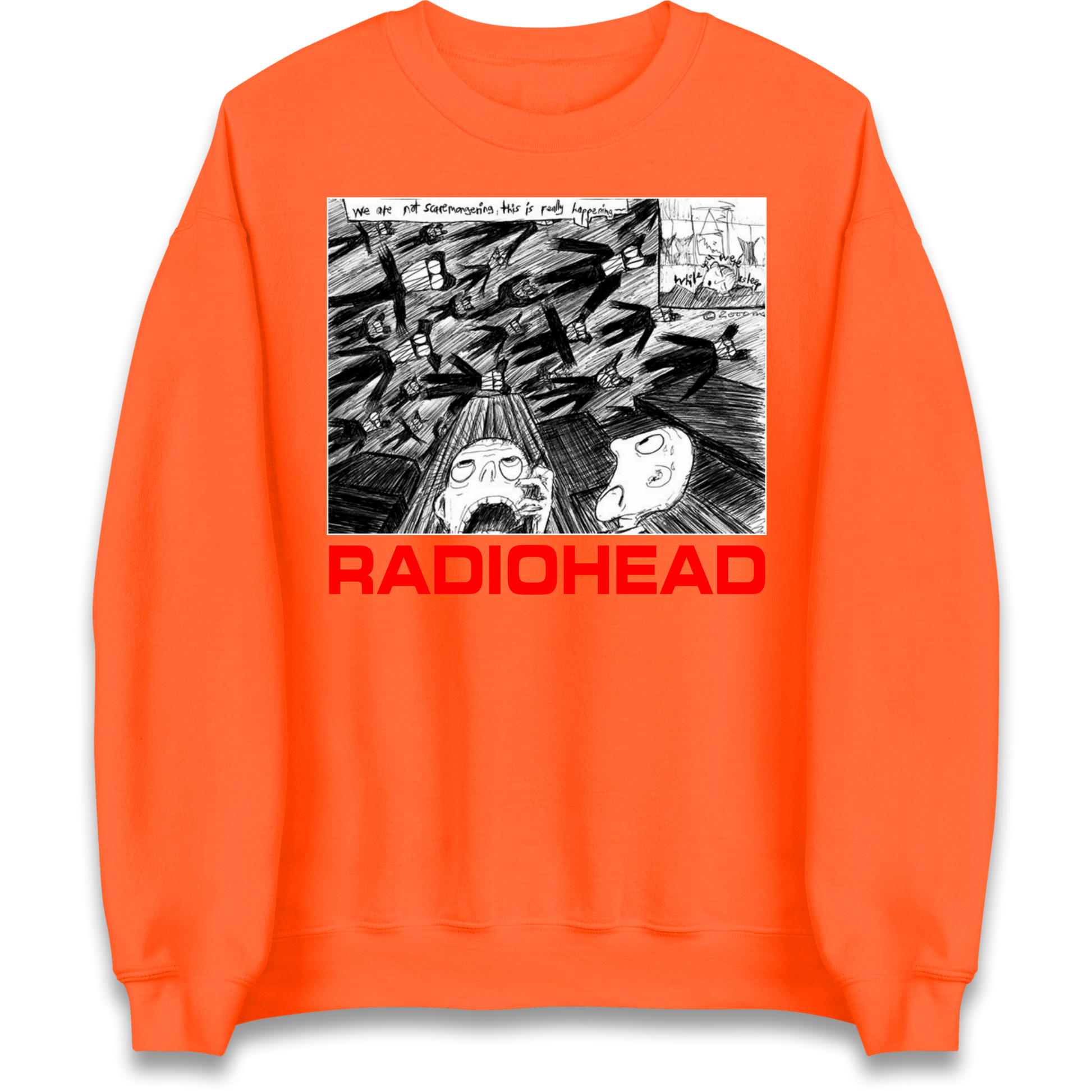 Radiohead We Are Not Screaming Sweatshirt