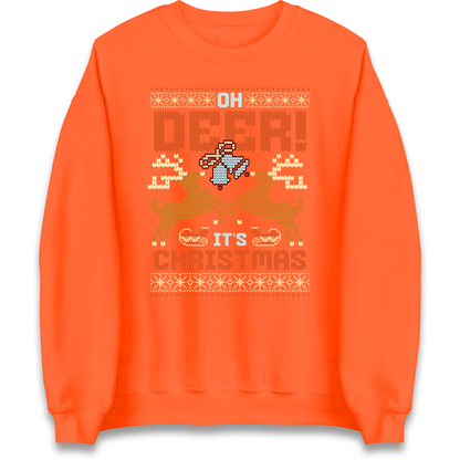 Oh Deer its Christmas Sweatshirt