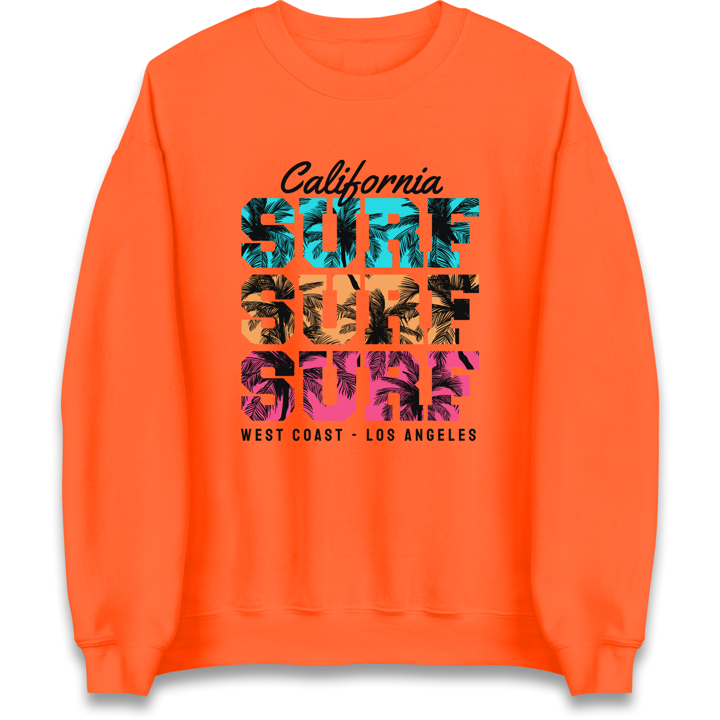 California Surf Surf Surf Sweatshirt