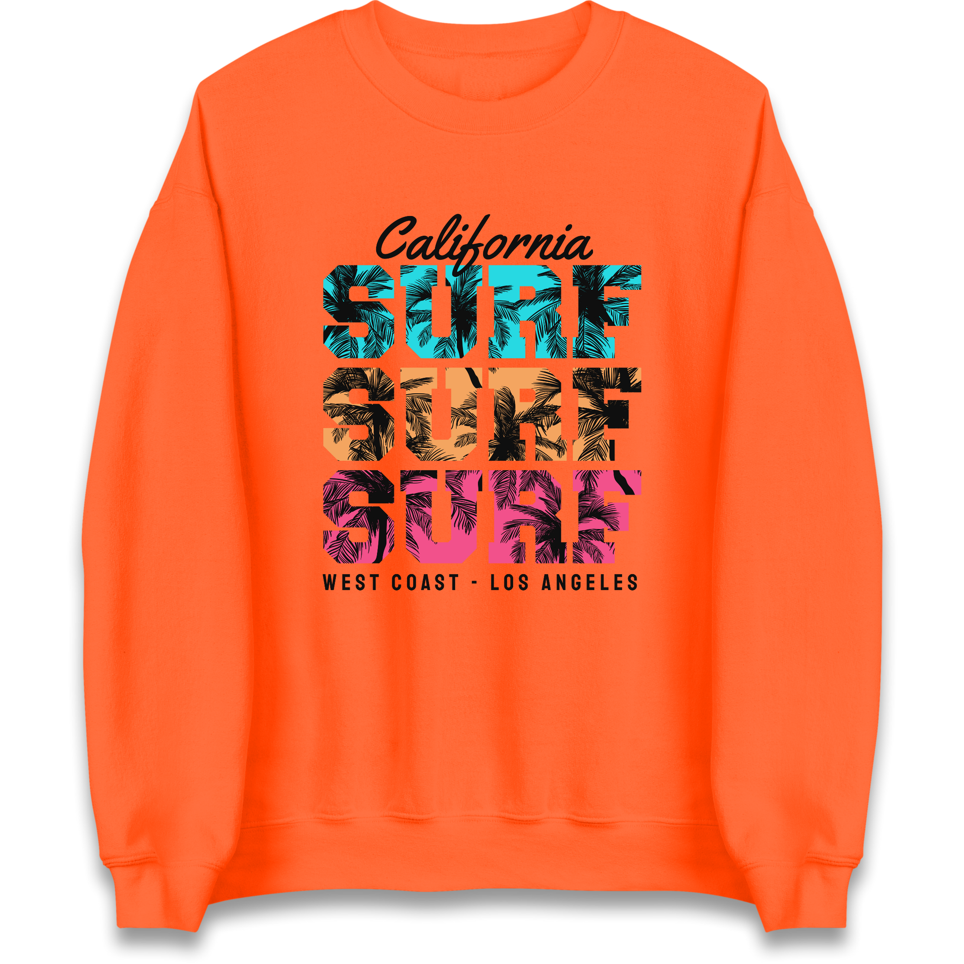 California Surf Surf Surf Sweatshirt