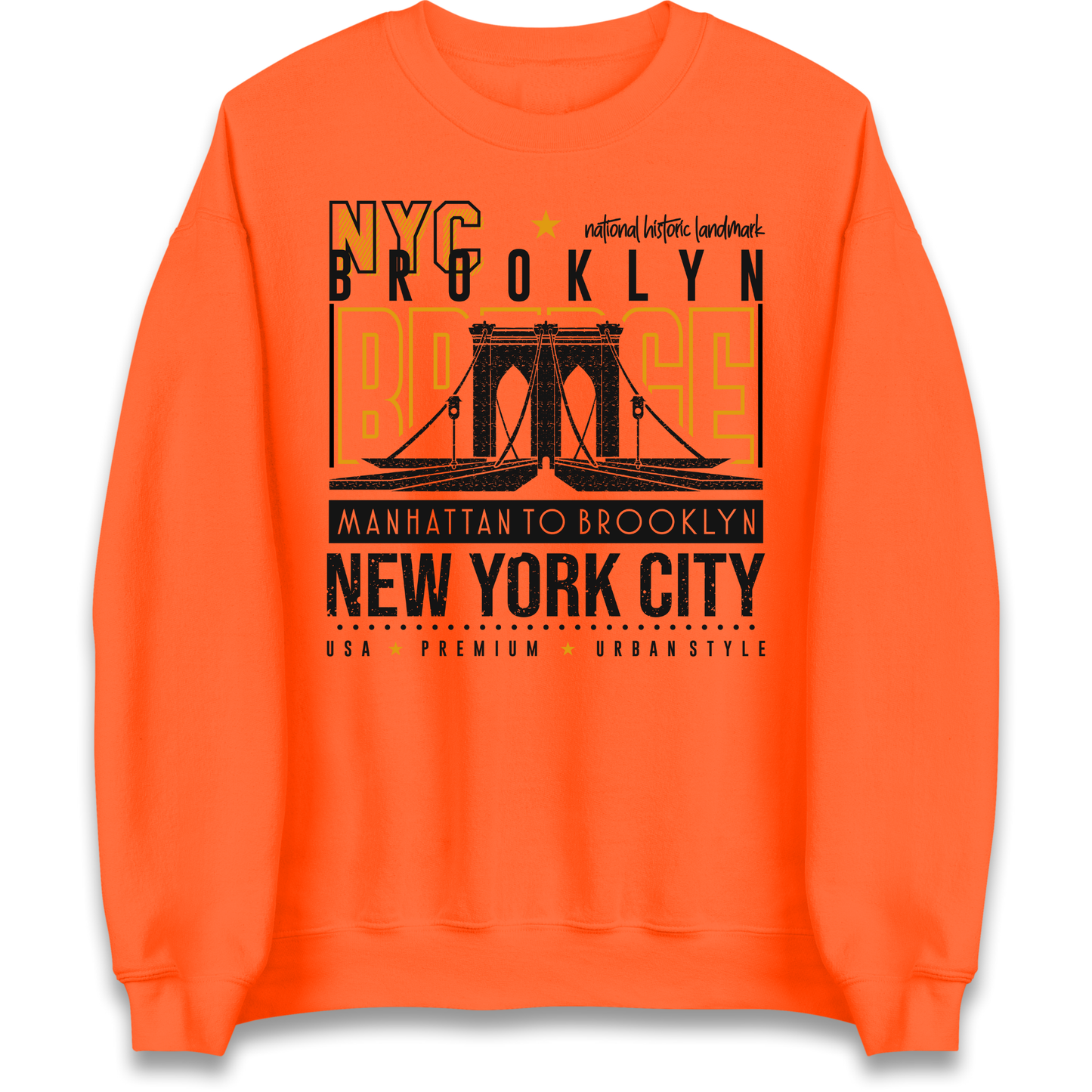 NYC Brooklyn Bridge Sweatshirt