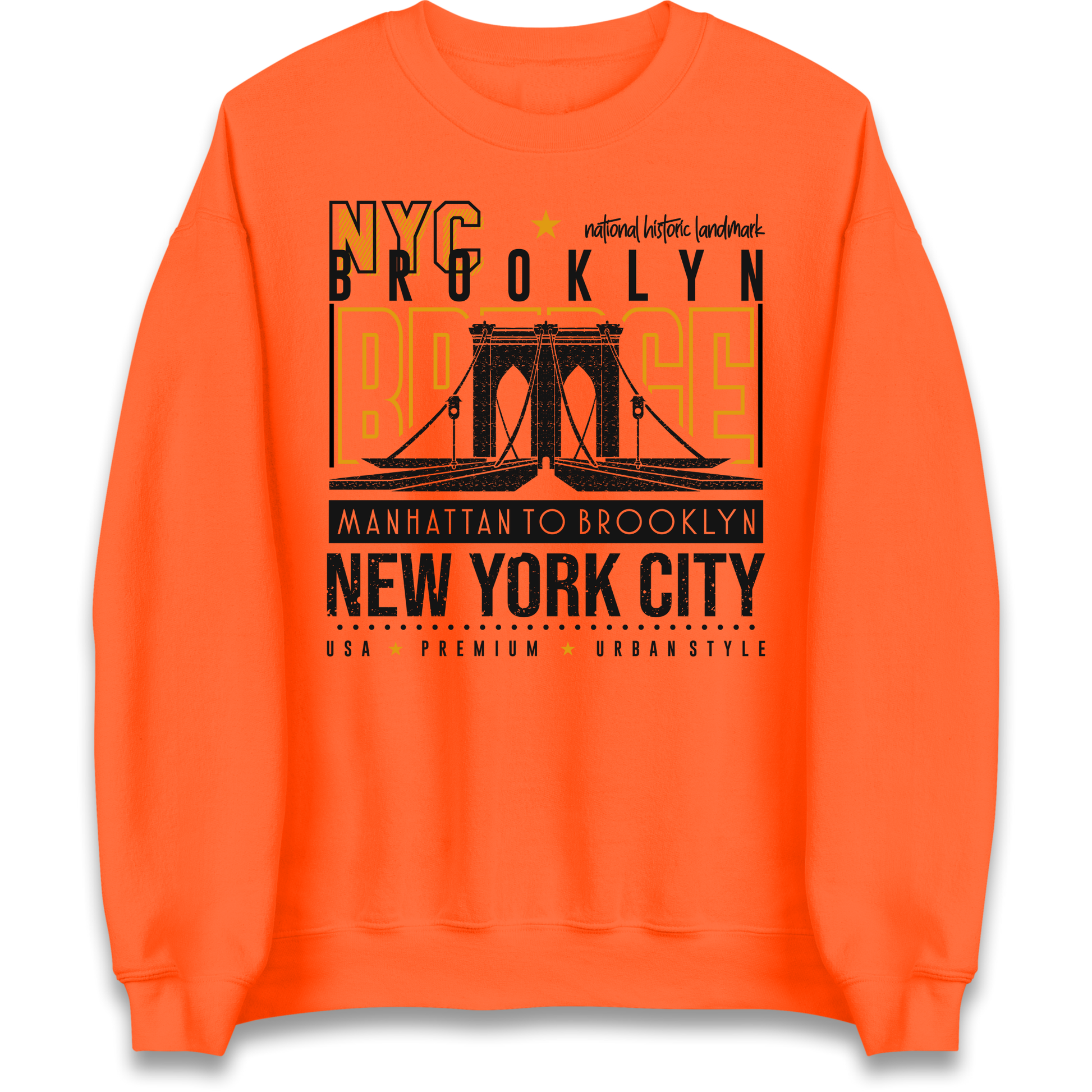 NYC Brooklyn Bridge Sweatshirt