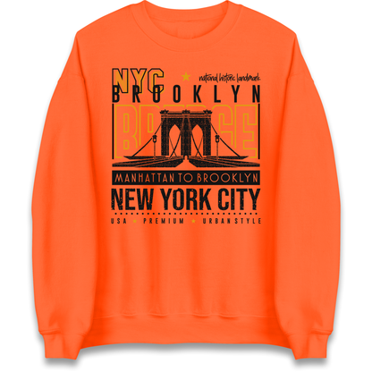 NYC Brooklyn Bridge Sweatshirt