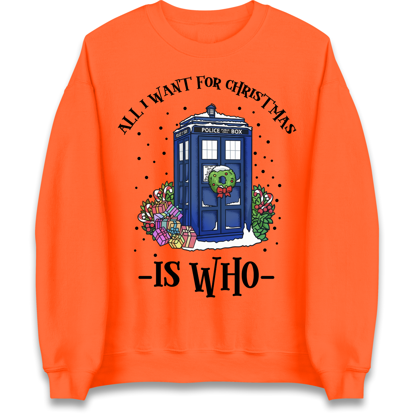 Dr Who Christmas Jumper