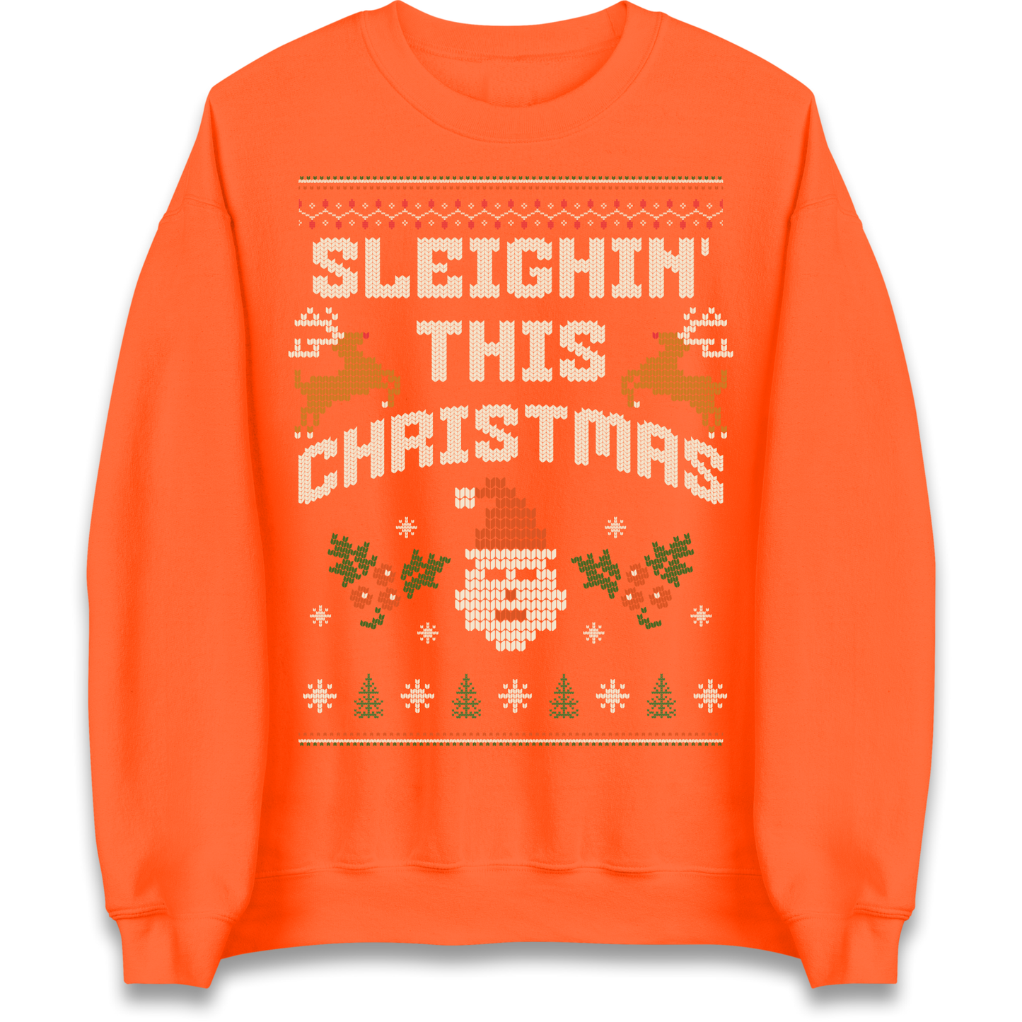 Sleighin This Christmas Christmas Sweatshirt