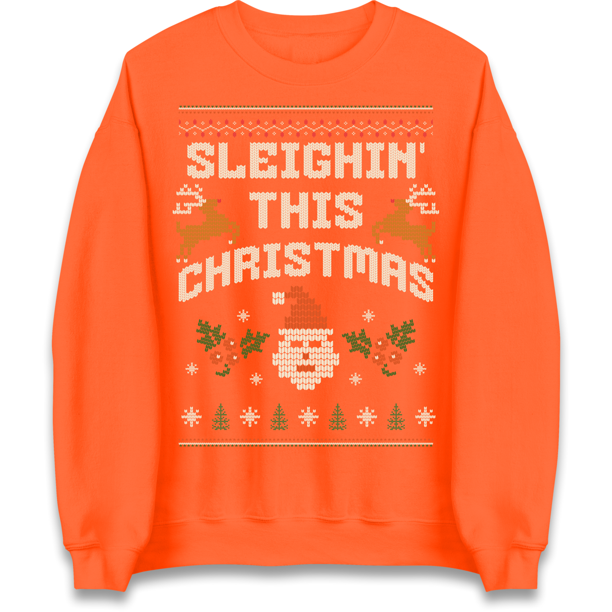 Sleighin This Christmas Christmas Sweatshirt
