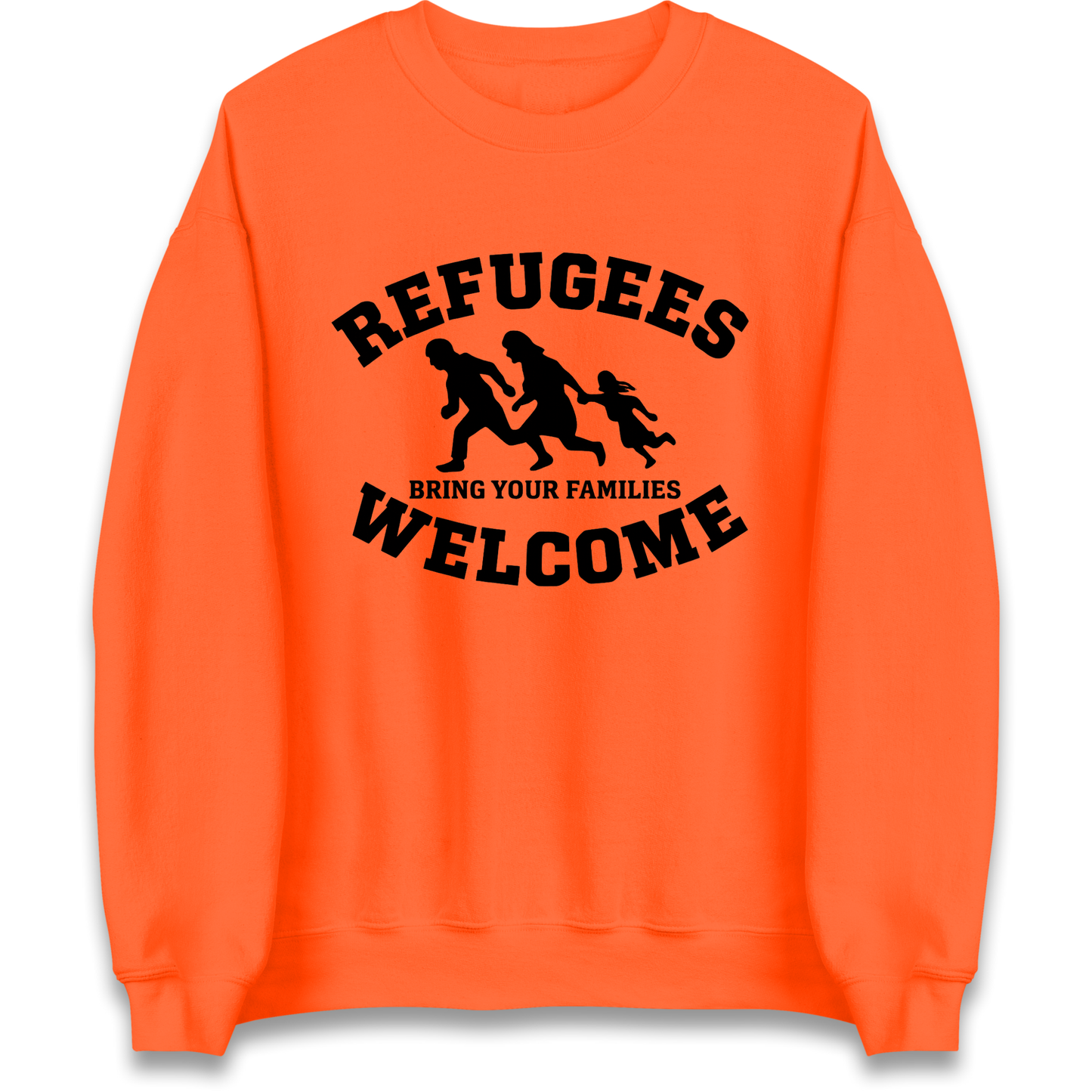 Welcome Refugees Sweatshirt