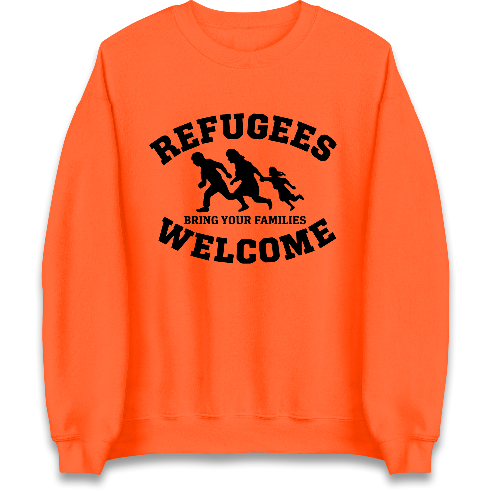 Welcome Refugees Sweatshirt