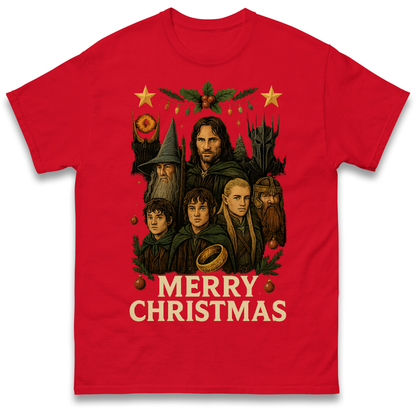 Lord of The Rings Christmas T Shirt