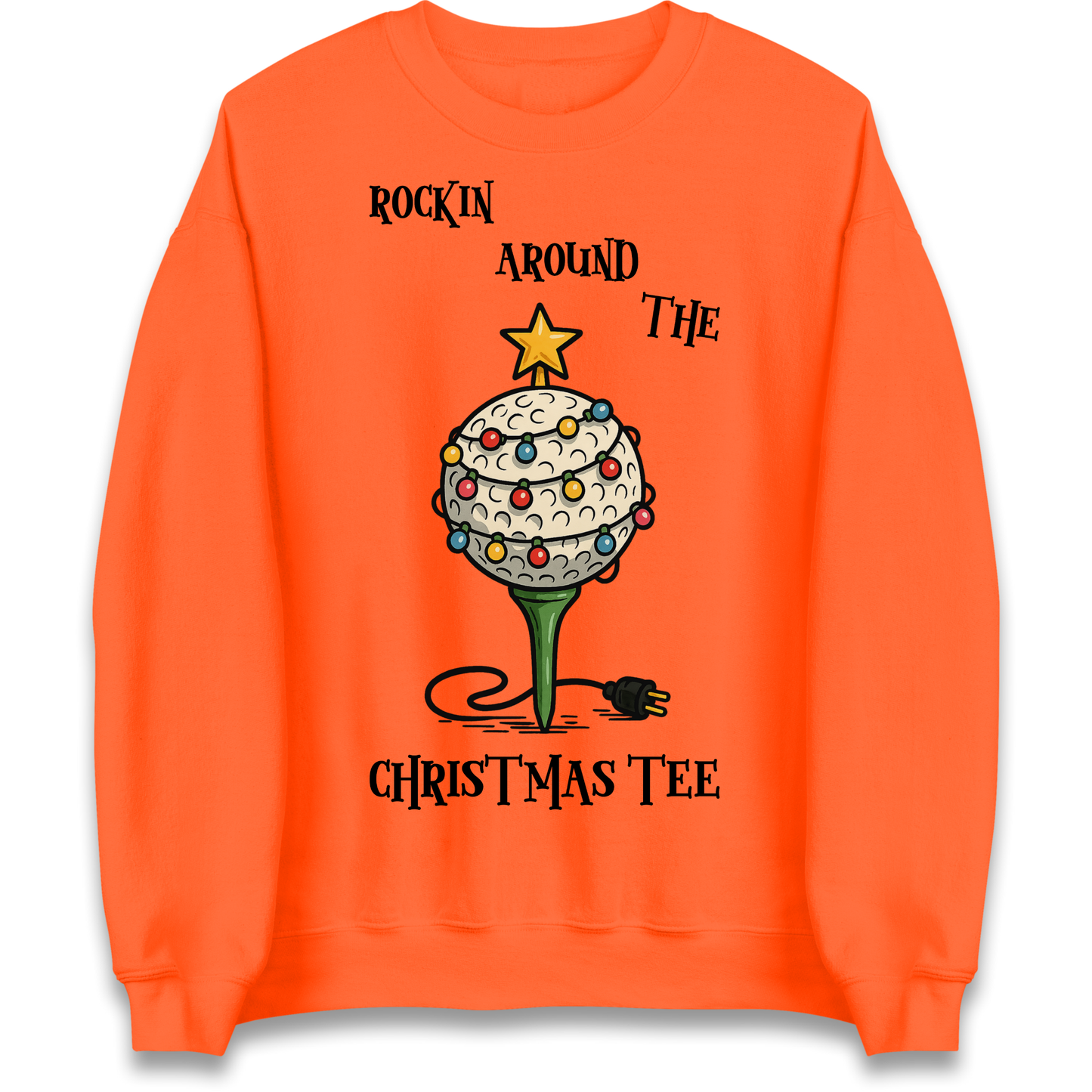 Golf Christmas Sweatshirt