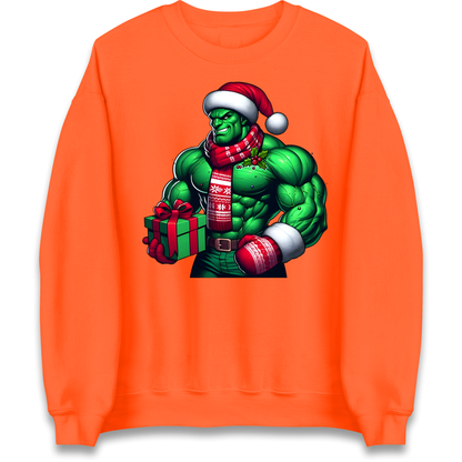 The Hulk Santa Sweatshirt