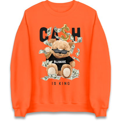 Teddy Bear Billionaire Streetwear Sweatshirt