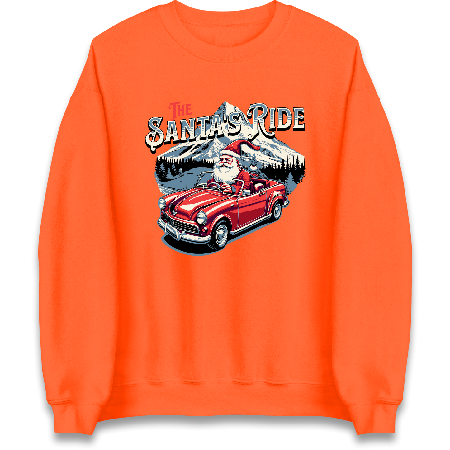 The Santas Ride Christmas Sweatshirt