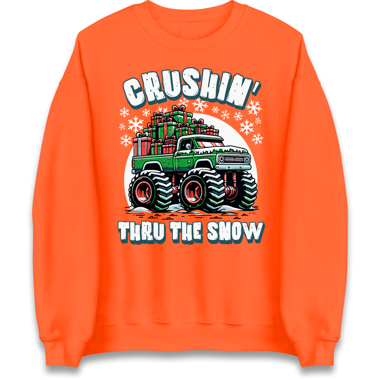Crushin Thru The Snow Sweatshirt