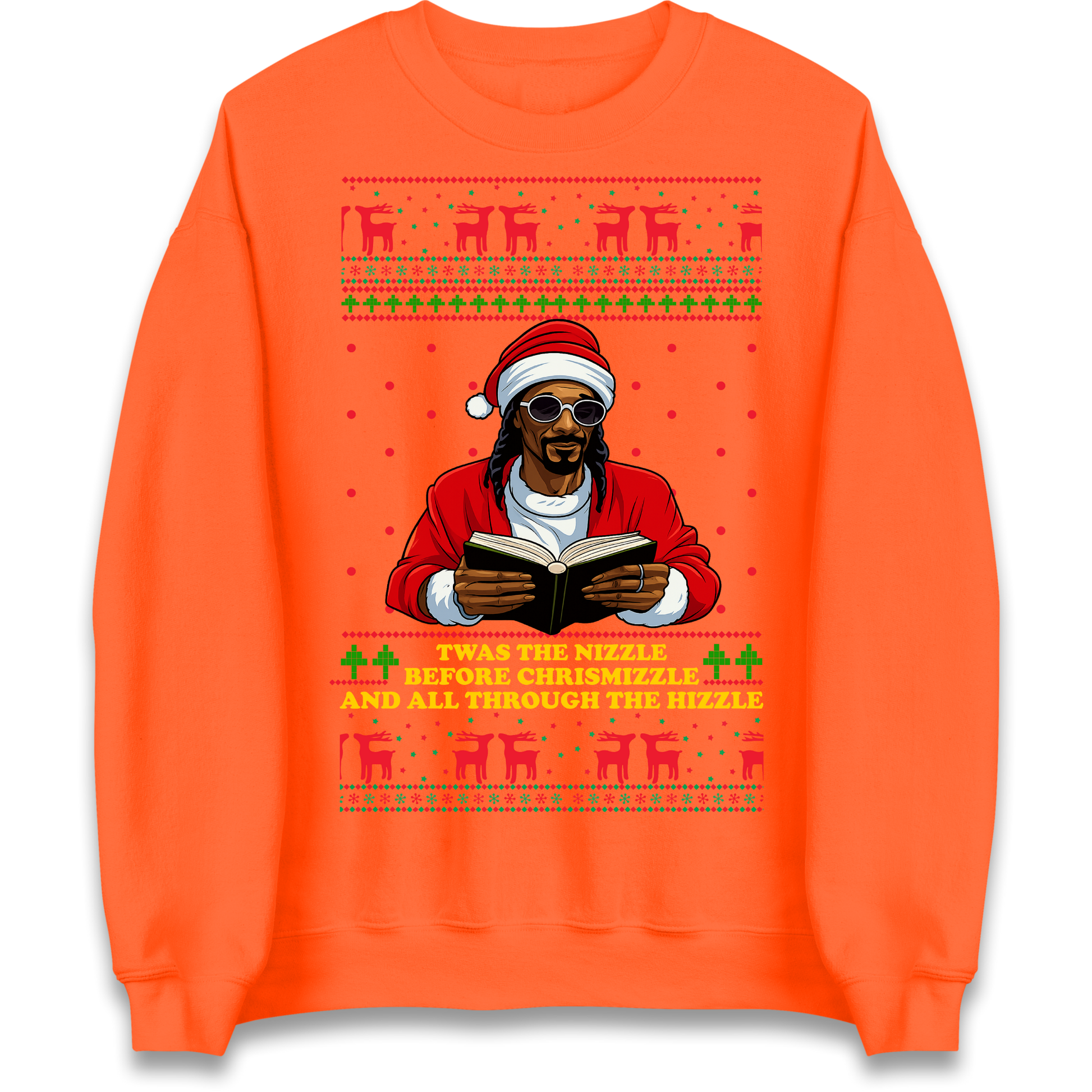 Snoop Dogg Nizzle Christmas Jumper