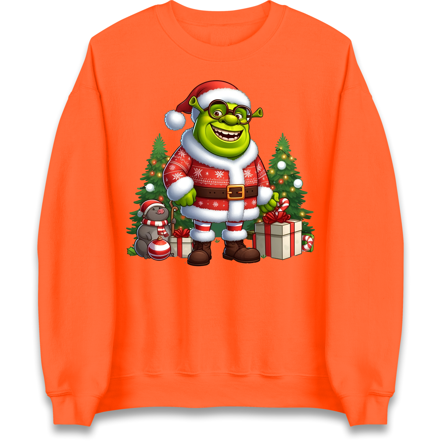 Shrek Santa Claus Presents Sweatshirt