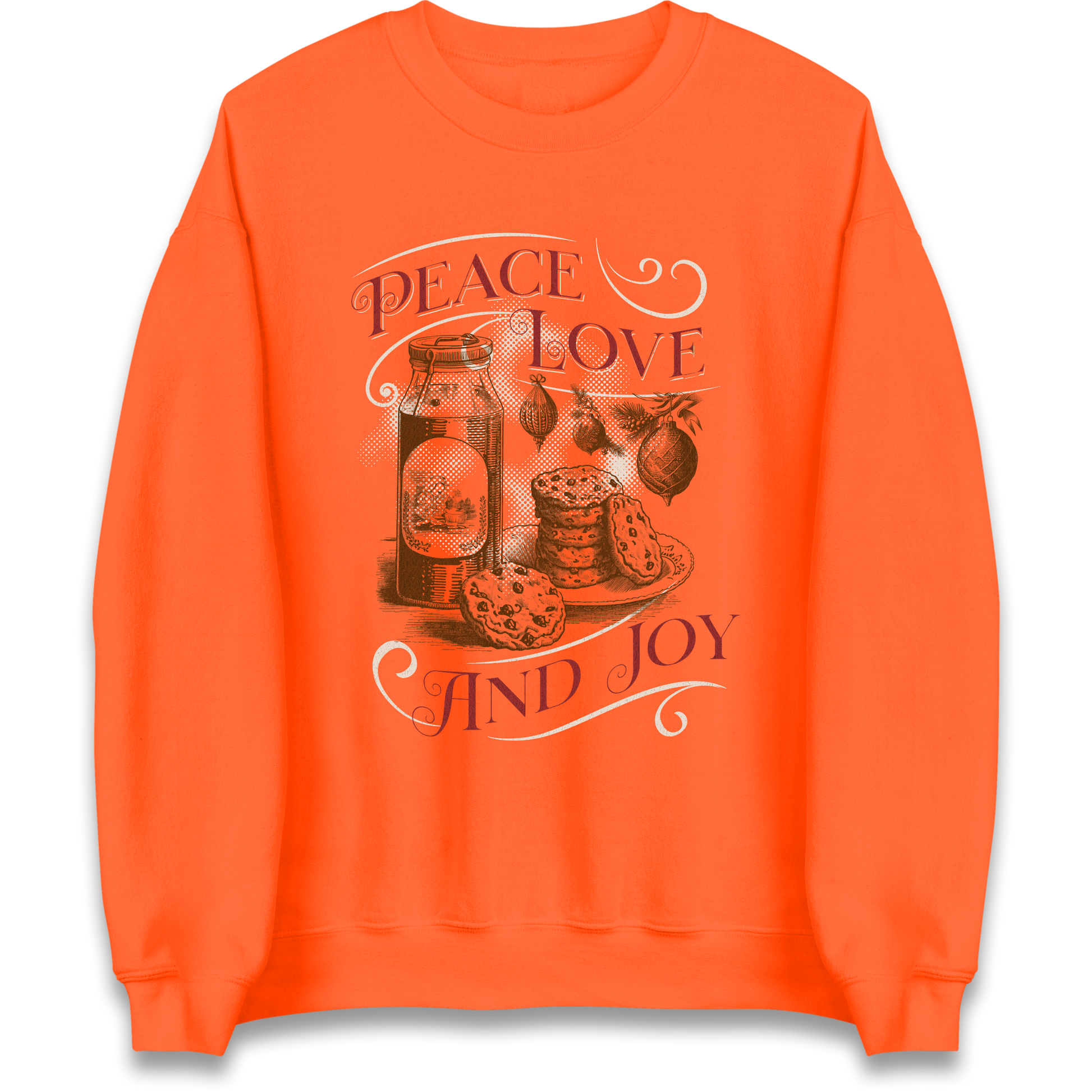 Peace Love And Joy Christmas Sweatshirt