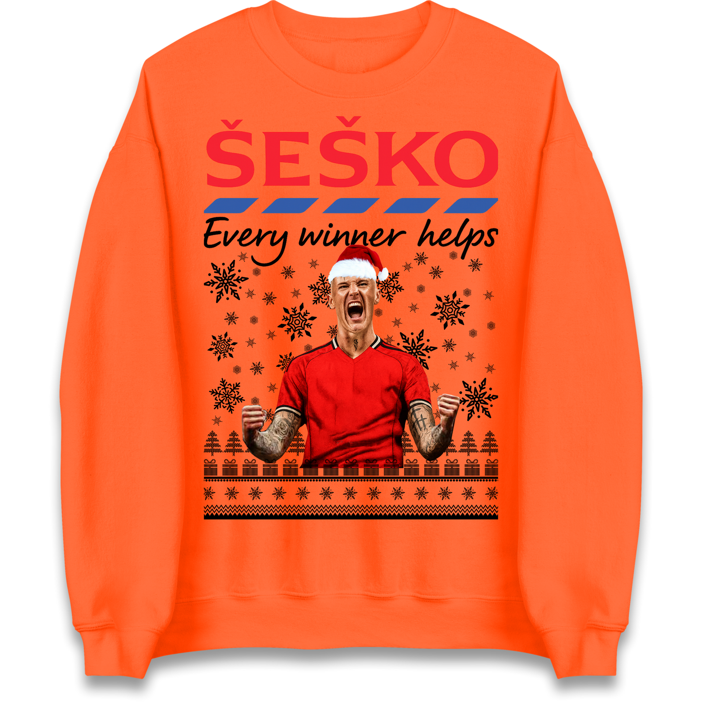 Benjamin Sesko Christmas Sweatshirt