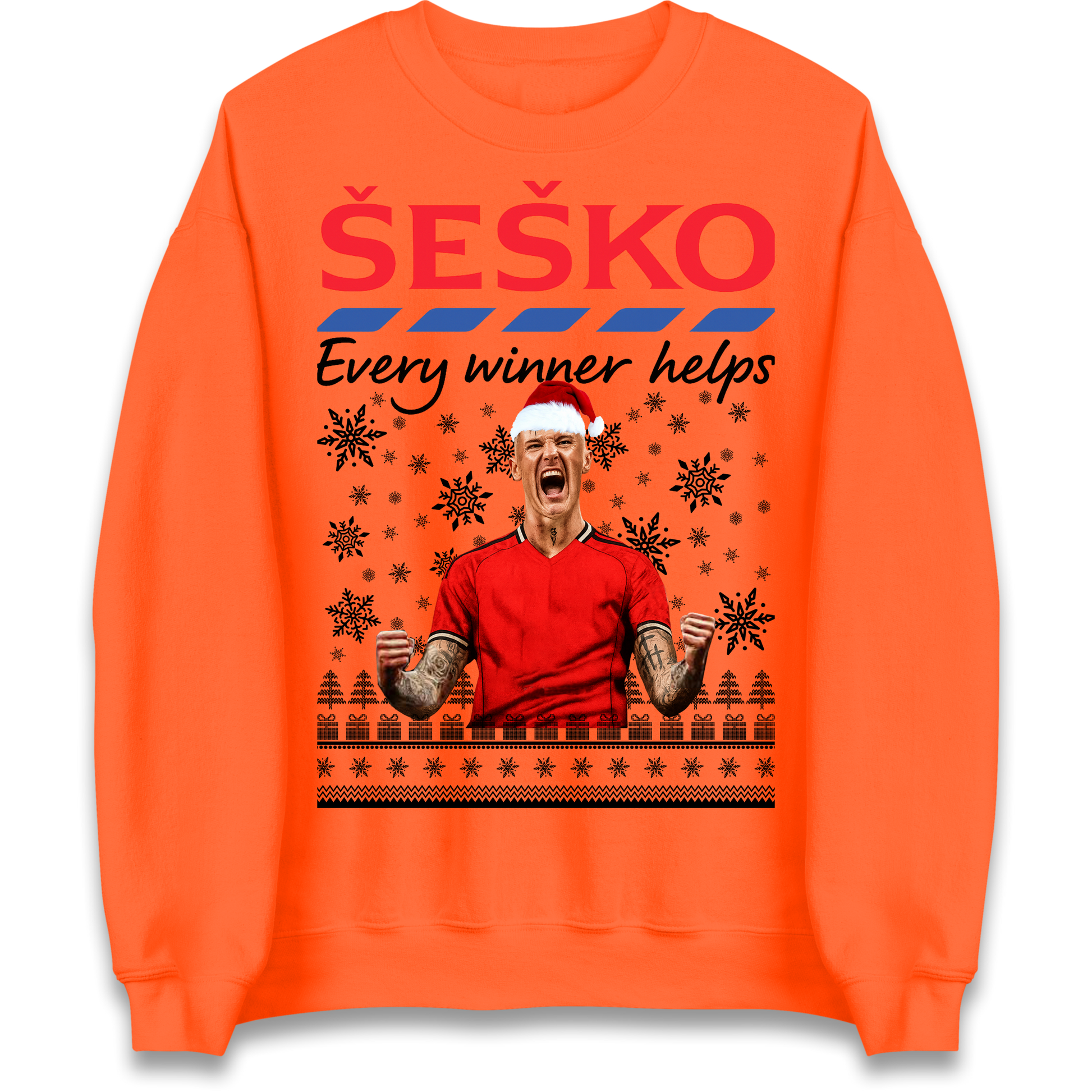 Benjamin Sesko Christmas Sweatshirt