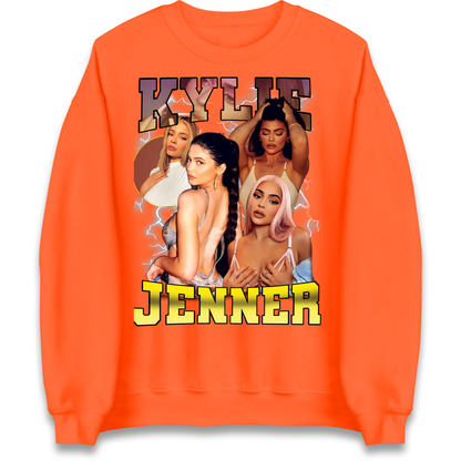 Kylie Jenner Pink Lips Sweatshirt