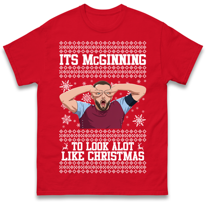 John McGinn Christmas T Shirt