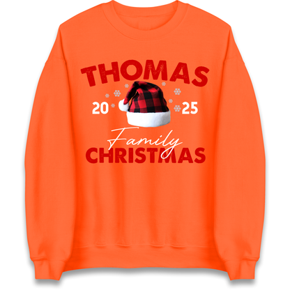 Thomas Family Christmas Sweatshirt