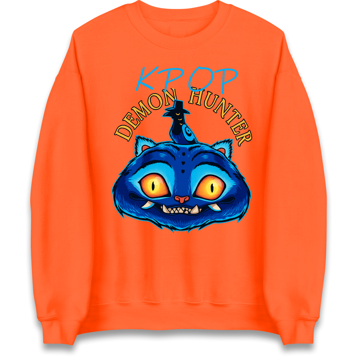 Kpop Demon Hunter Derpy Tiger Sweatshirt