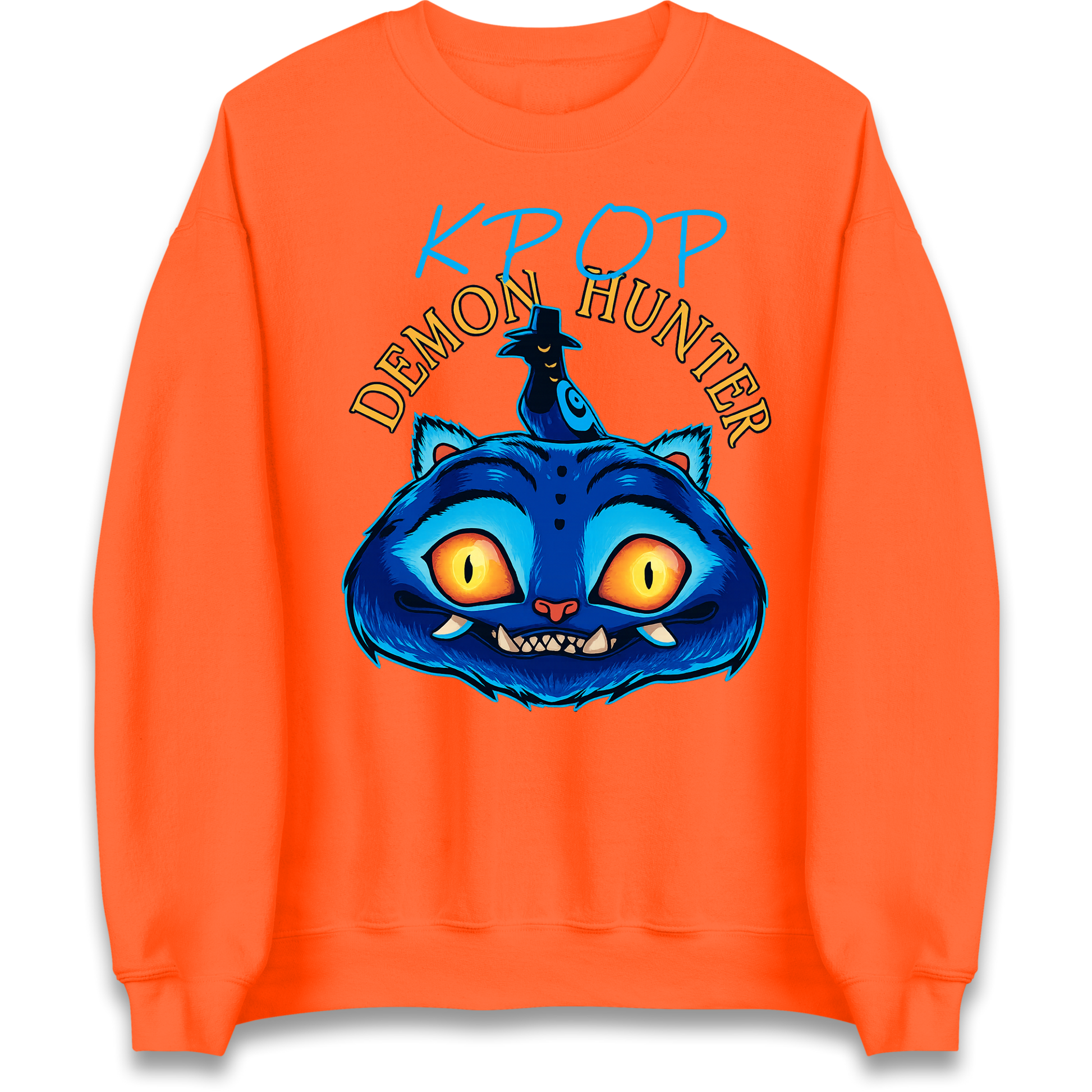 Kpop Demon Hunter Derpy Tiger Sweatshirt