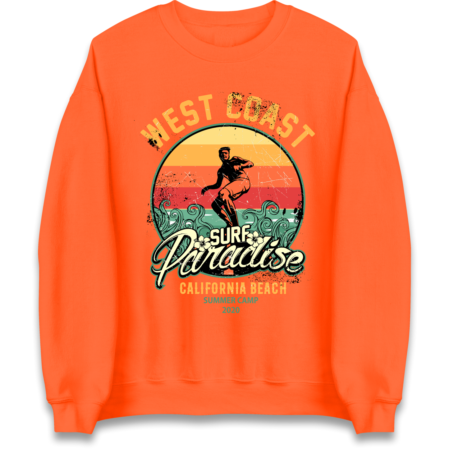 West Coast Surf Paradise Sweatshirt