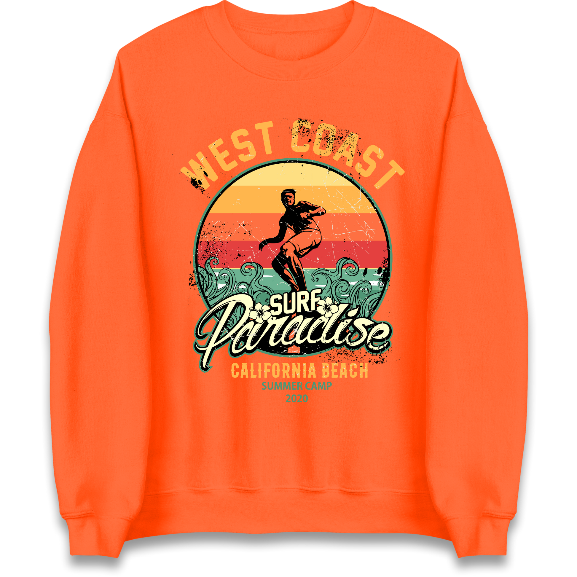 West Coast Surf Paradise Sweatshirt