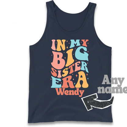 In my big sister Era personalized Tank Top