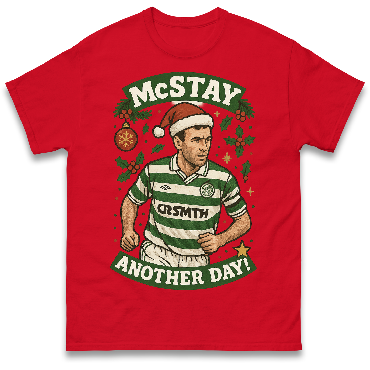 Paul McStay Celtic Christmas T Shirt