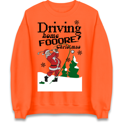 Christmas Golf Sweatshirt