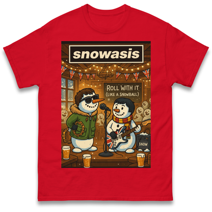 Snowasis Roll Christmas T Shirt