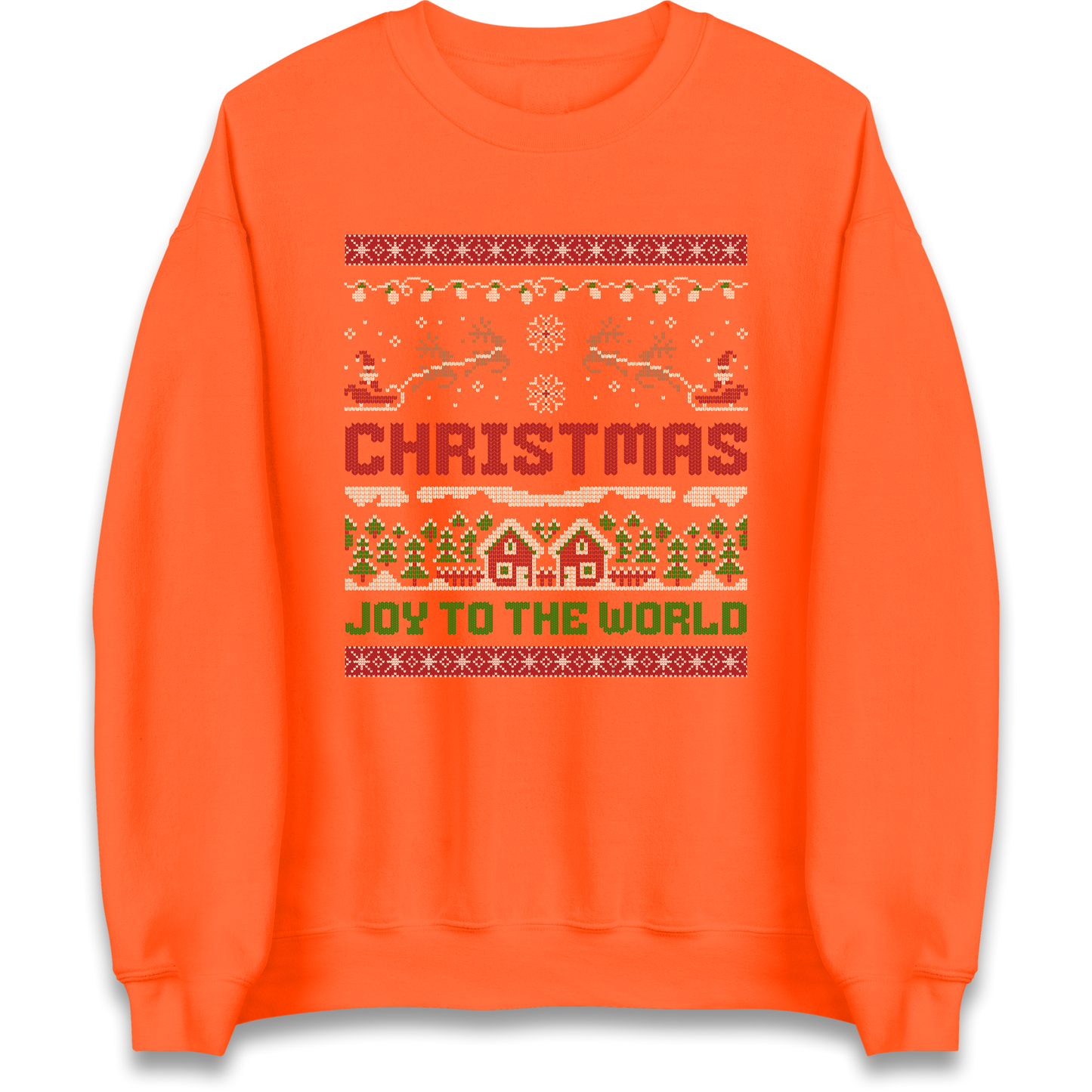 Christmas Joy to the World Christmas Sweatshirt