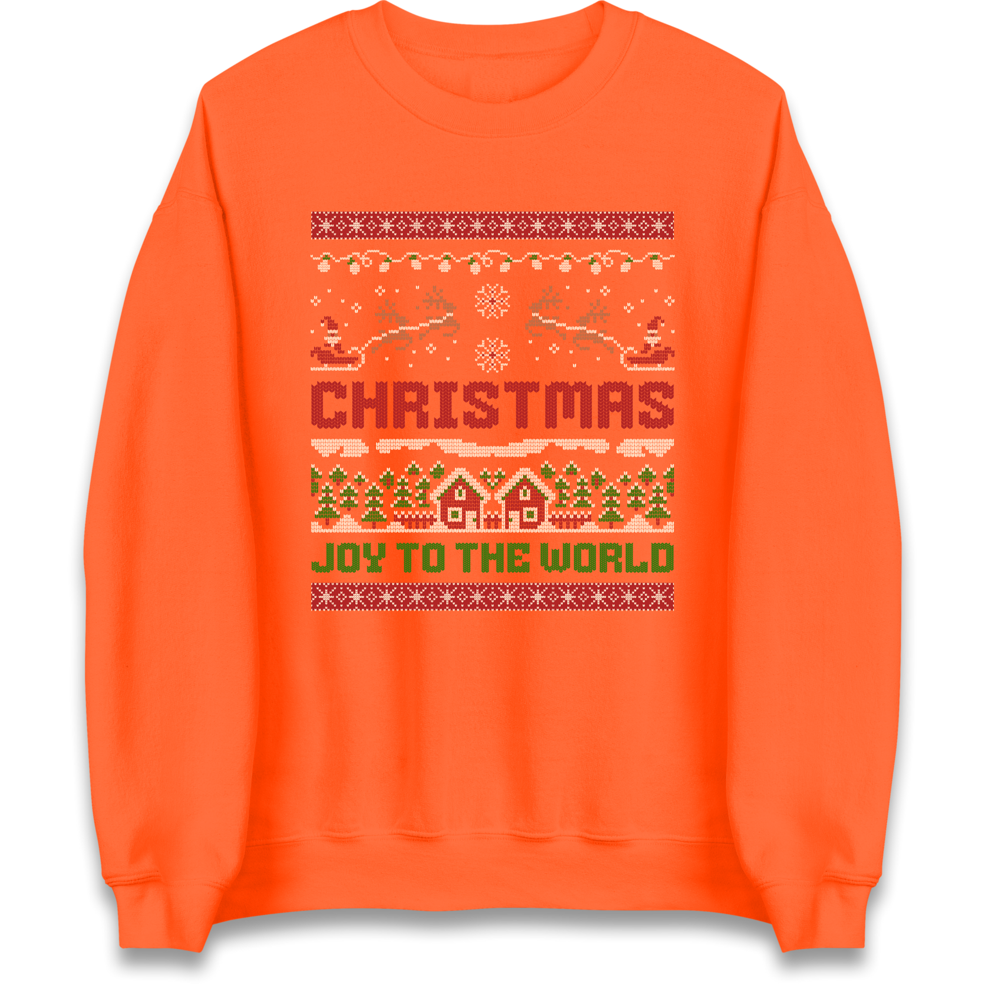 Christmas Joy to the World Christmas Sweatshirt