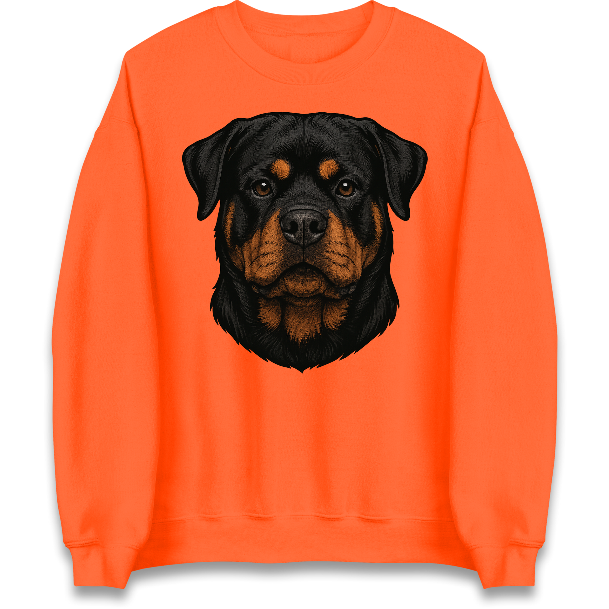 Rottweiler Face Sweatshirt