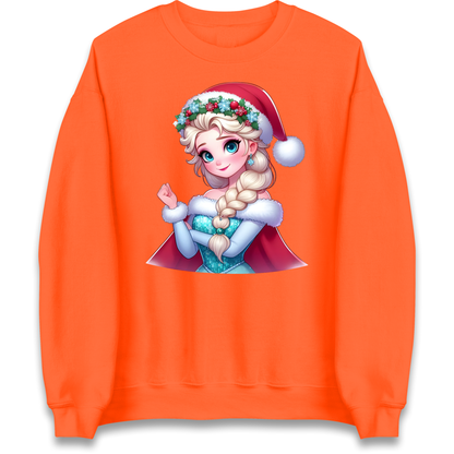 Elsa Frozen Santa Sweatshirt