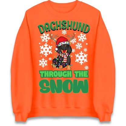 Dachshund Dog Christmas Jumper