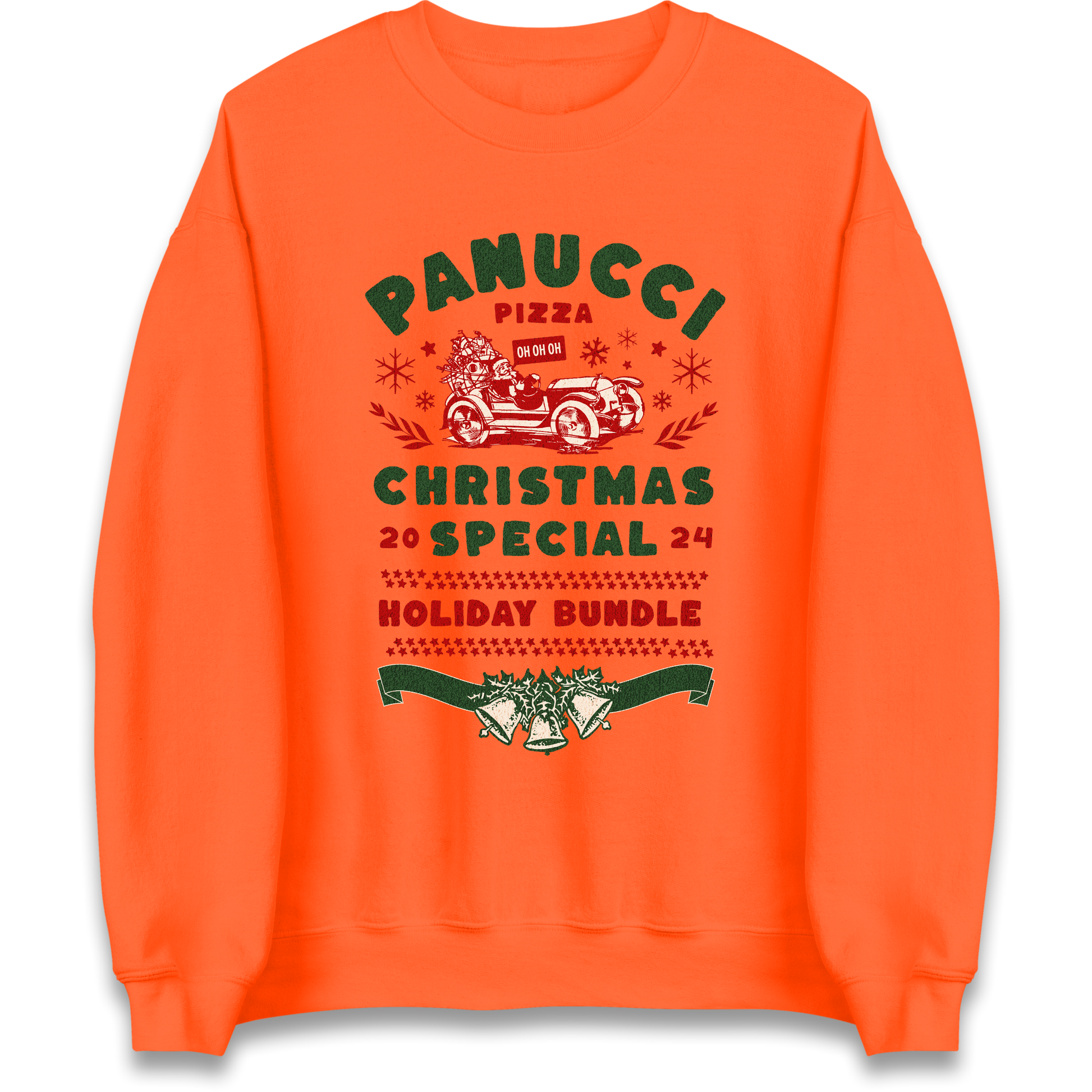 Panucci Pizza Christmas Special Christmas Sweatshirt