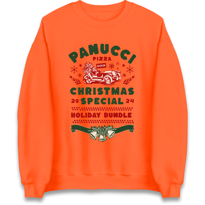 Panucci Pizza Christmas Special Christmas Sweatshirt