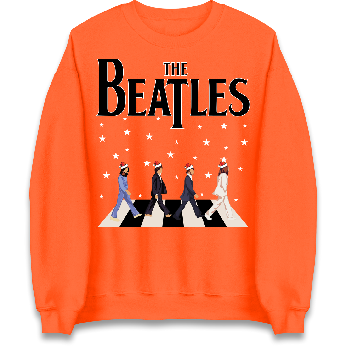 The Beatles Abbey Road Christmas Sweatshirt