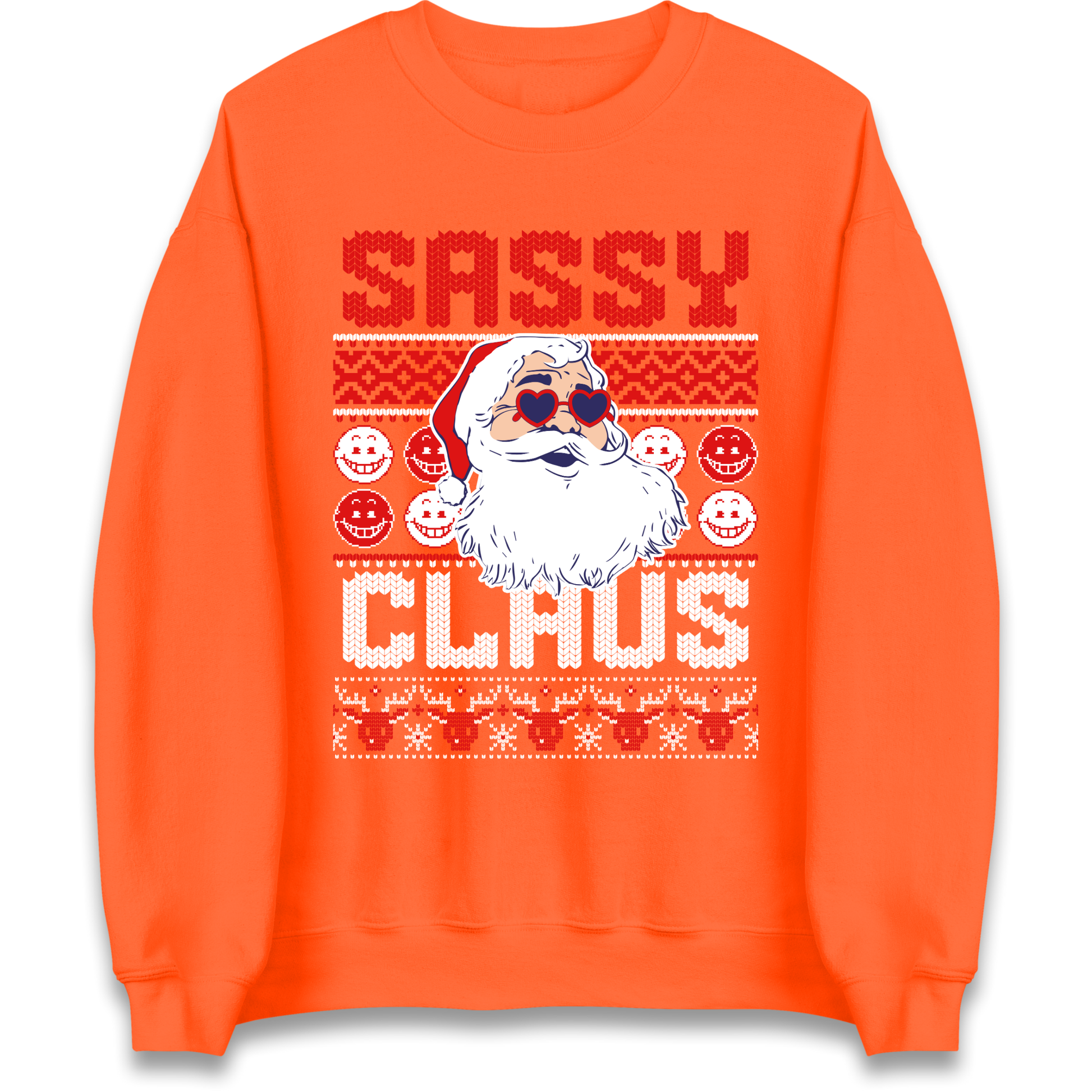 Sassy Claus Santa Christmas Sweatshirt