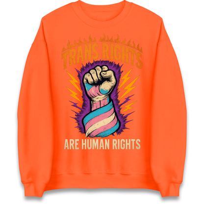 Trans Rights Are Human Rights Sweatshirt